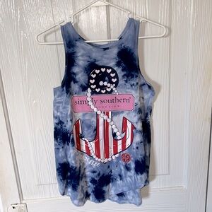 Simply southern tank top size small worn once!